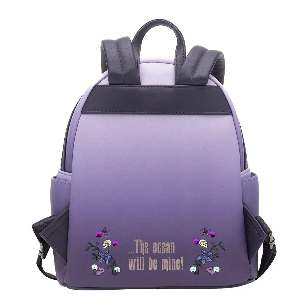 707 Street Exclusive - Loungefly Disney Villains Scene Ursula Mini Backpack