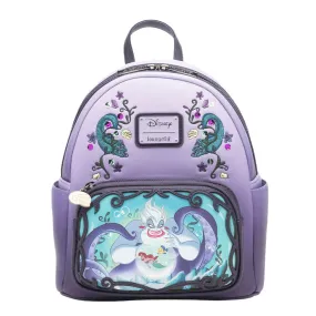 707 Street Exclusive - Loungefly Disney Villains Scene Ursula Mini Backpack