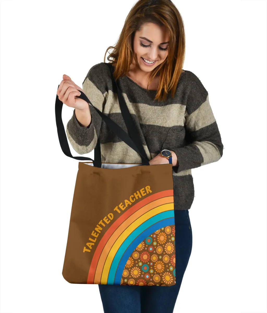 70's Teacher Cloth Tote Bag