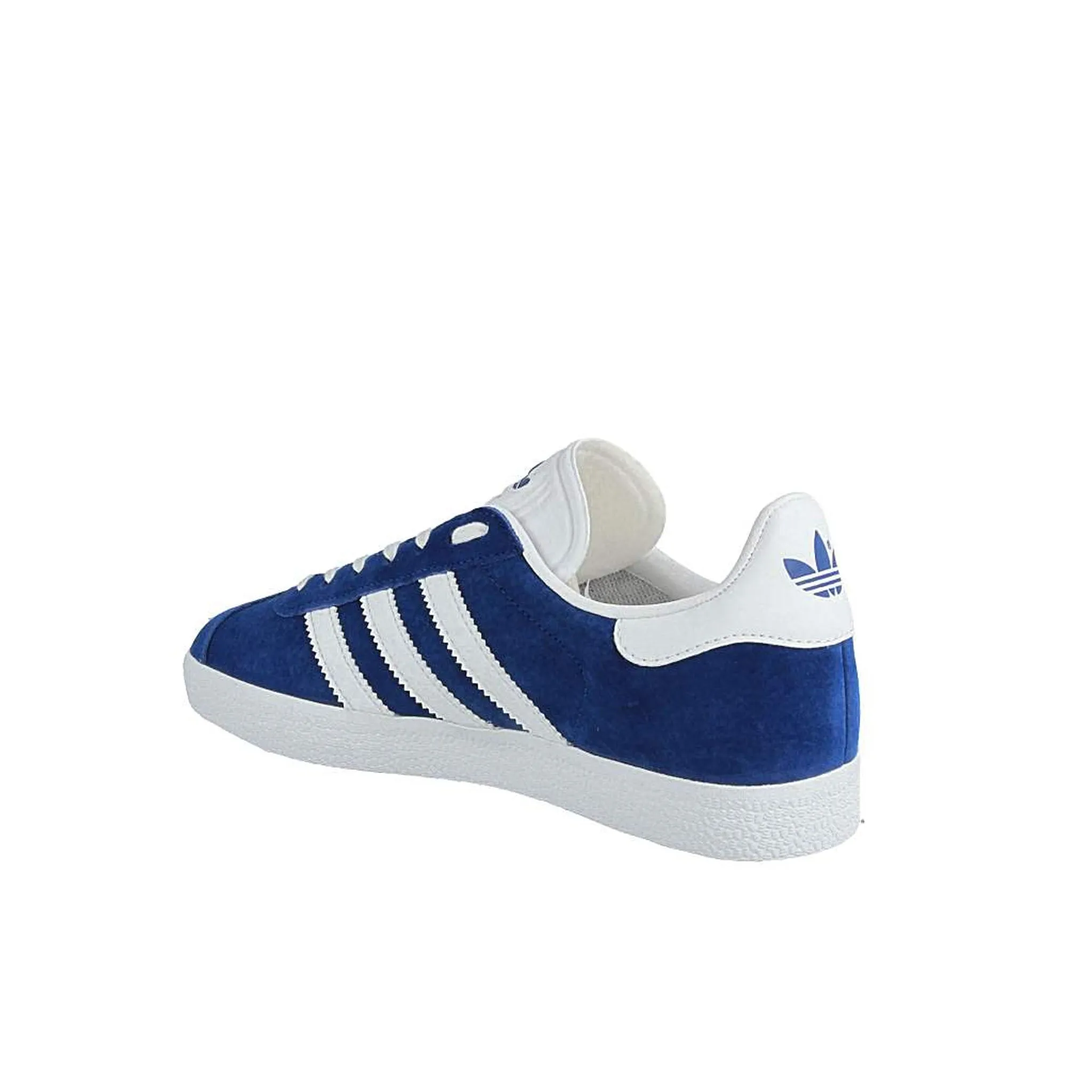 Adidas Gazelle Lace-Up Blue Suede Leather Mens Trainers S76227