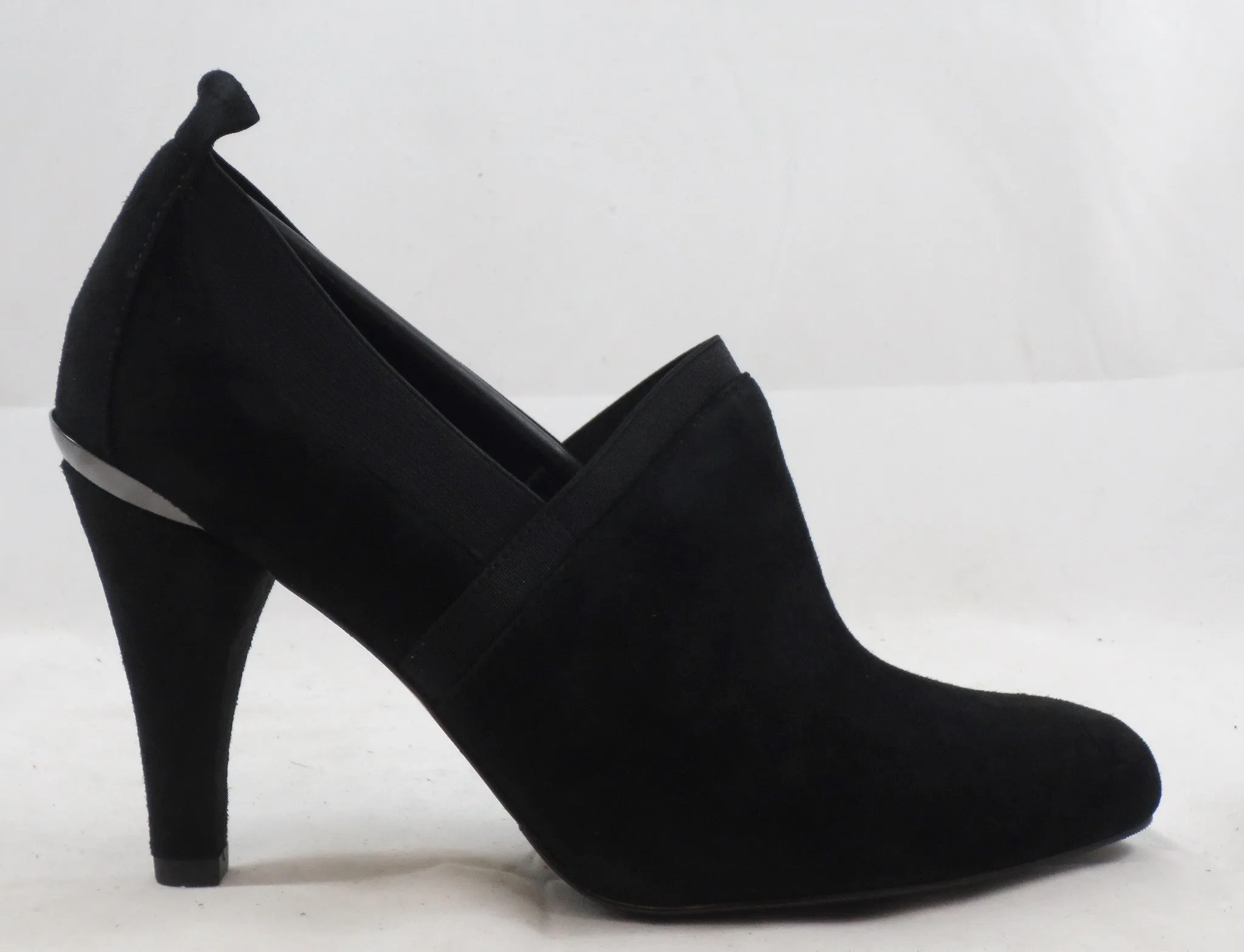 ADRIENNE VITTADINI Women's San Jose Bootie - Black Suede - MSRP $129