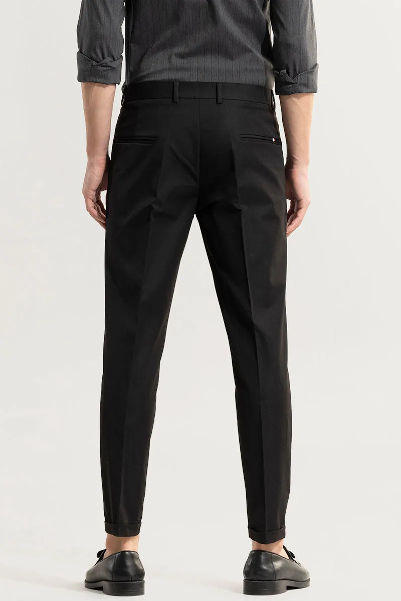 American Fold Black Chino