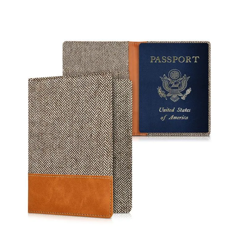 Anti-Fouling Fabric Passport Holder