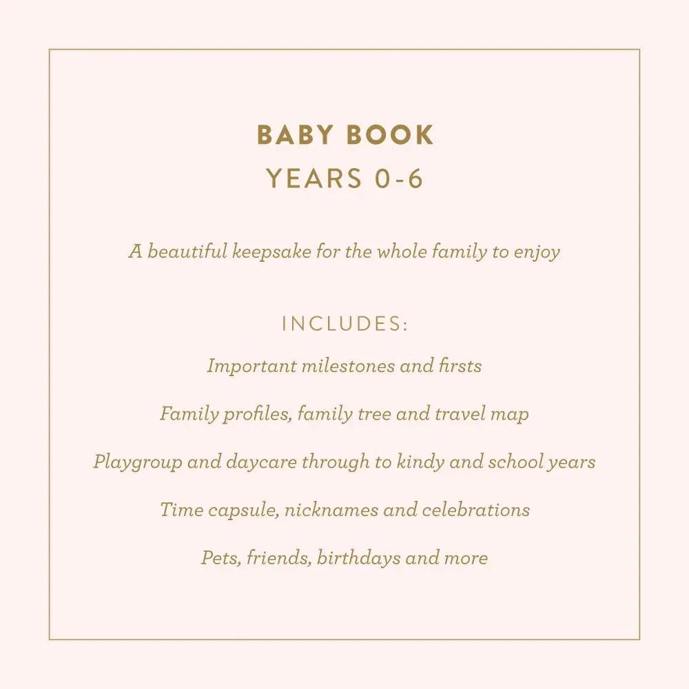 Baby Book | Grey