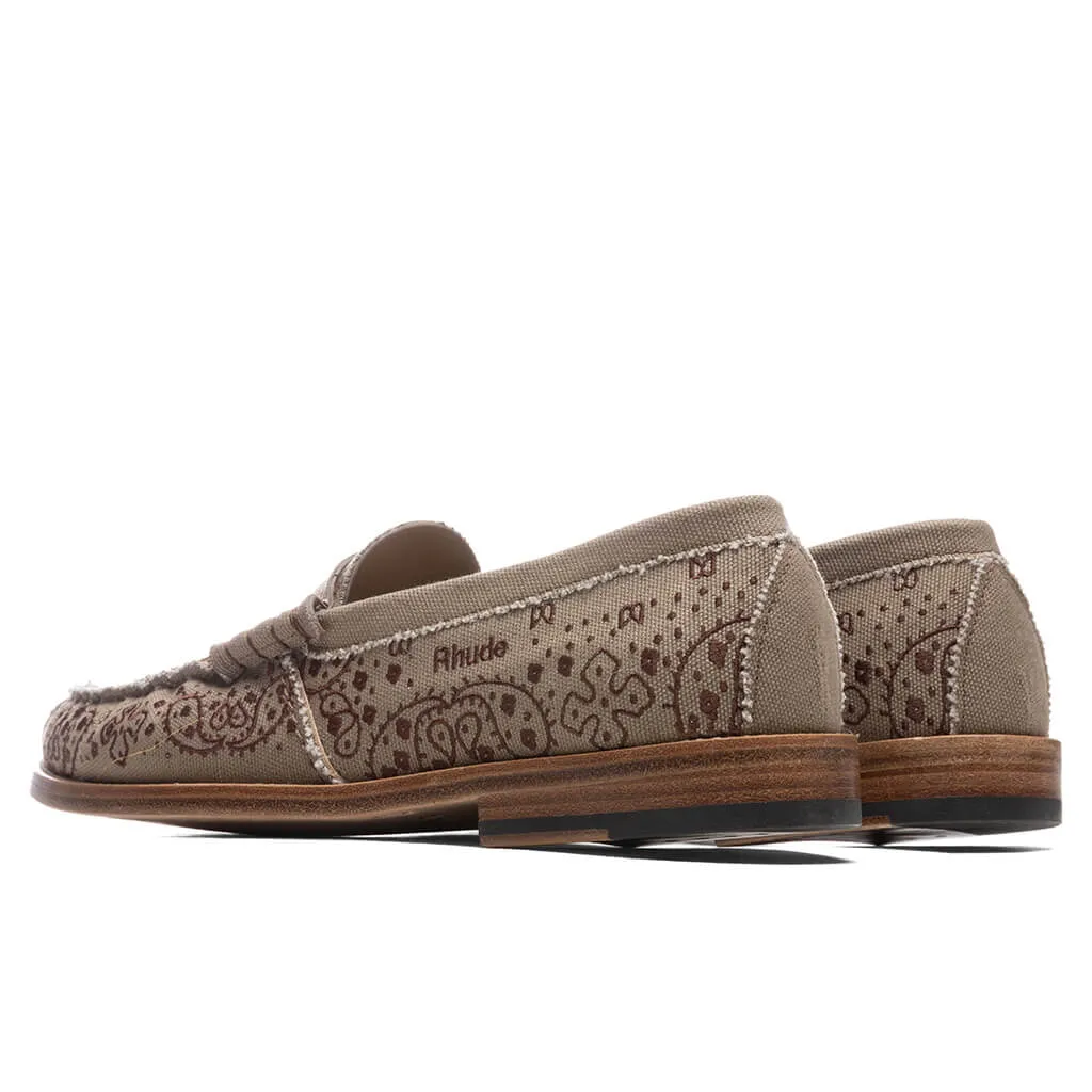 Bandana Loafer - Brown