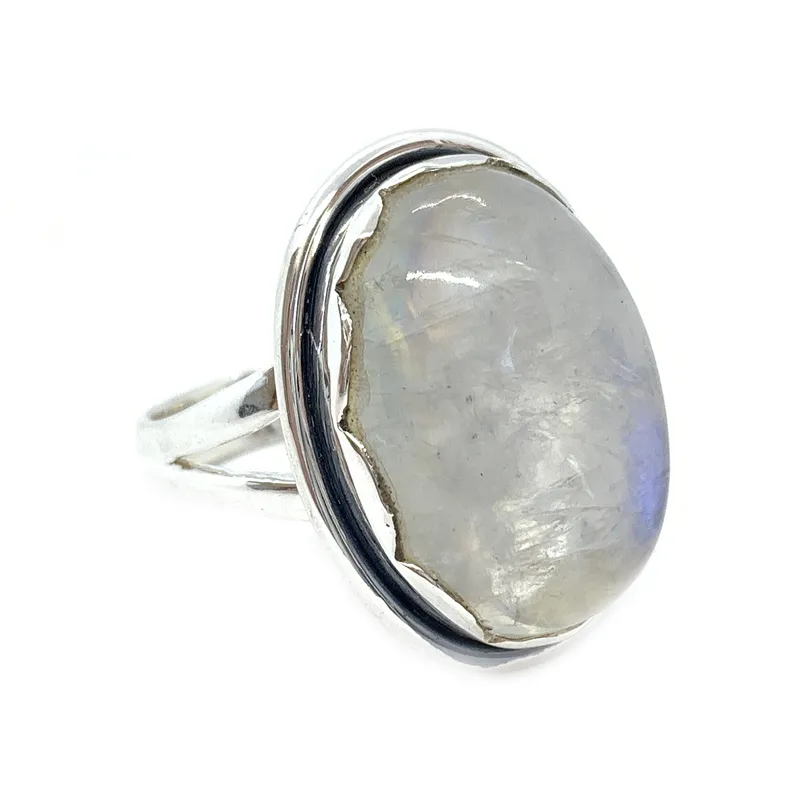 Baree Moonstone Bohemian Ring