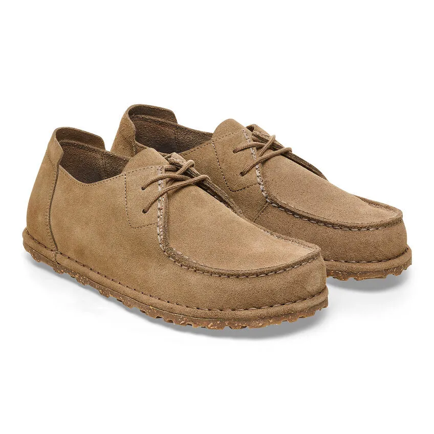 'Birkenstock' Men's Utti Lace Moccasin - Taupe