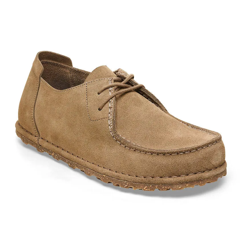 'Birkenstock' Men's Utti Lace Moccasin - Taupe