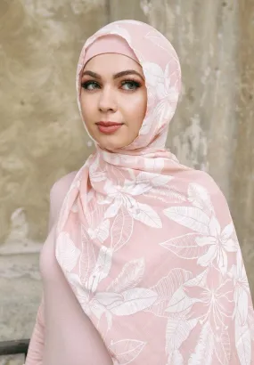 Blush Feather Hijab