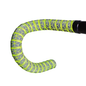 BTP Woven Bartape - Reflective Cube Neon Green