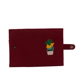 Cherry cactus passport cover