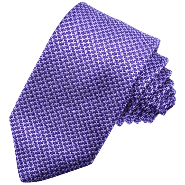 Christian Paul by Sidonio's Silk Woven Jacquard Houndstooth Neck Tie Z10010