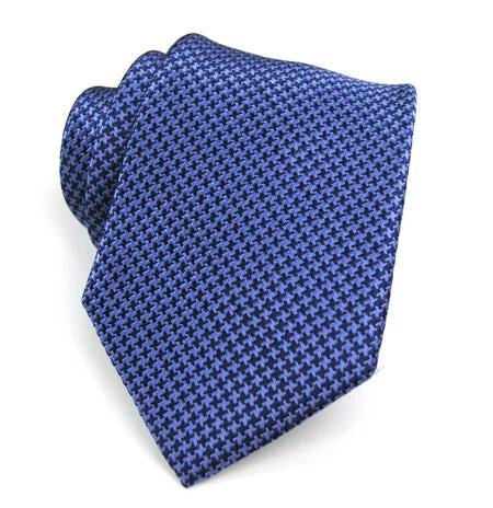 Christian Paul by Sidonio's Silk Woven Jacquard Houndstooth Neck Tie Z10010