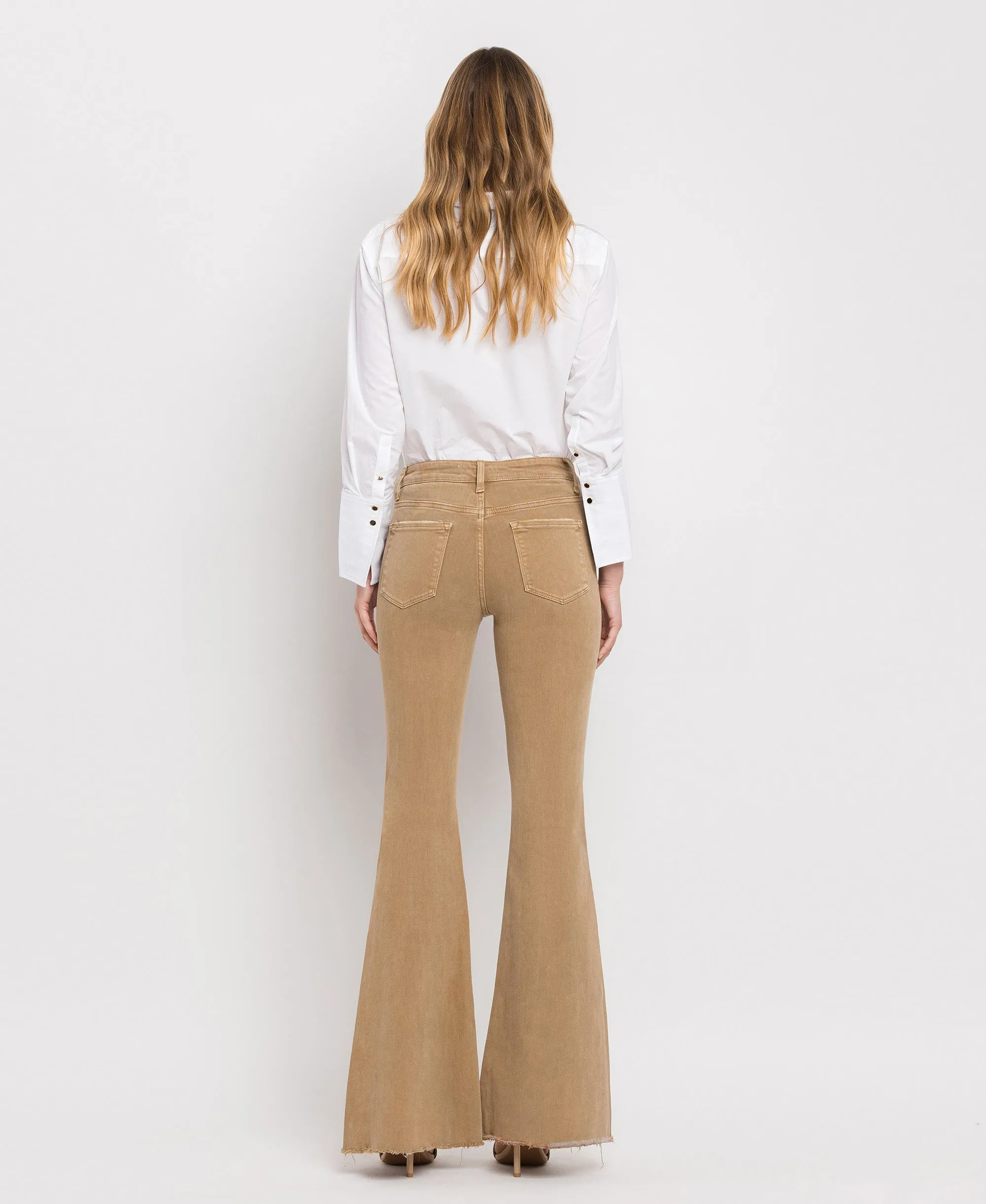 Conquer - High Rise Super Flare Jeans