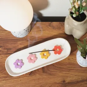 Daisy Ceramic Incense Holder