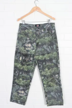 DICKIES 'Vanish Camo West' Double Knee Pants (36x32)