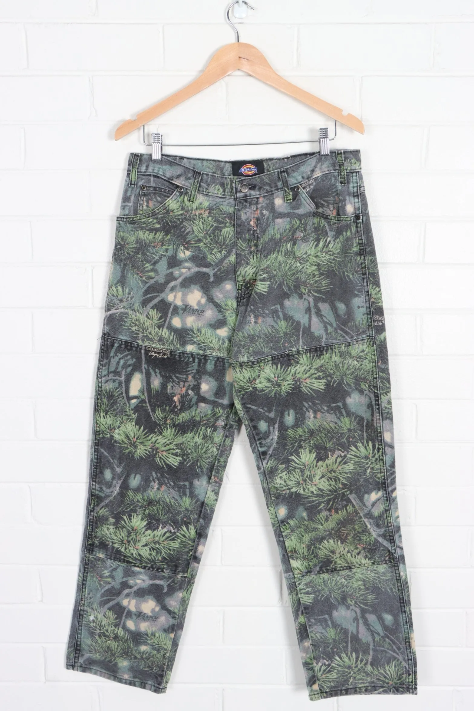 DICKIES 'Vanish Camo West' Double Knee Pants (36x32)