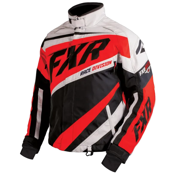 FXR Cold Cross Mens Jacket Black/Red/White