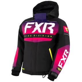 FXR Helium Youth Jacket Fuchsia Fade/Black/Hi-Vis