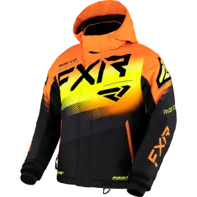 FXR Youth Boost Jacket Black/Orange/Hi-Vis