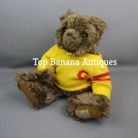 Giorgio Armani Yellow & Red Jumper Beverly Hills Collectors Bear Vintage c1990