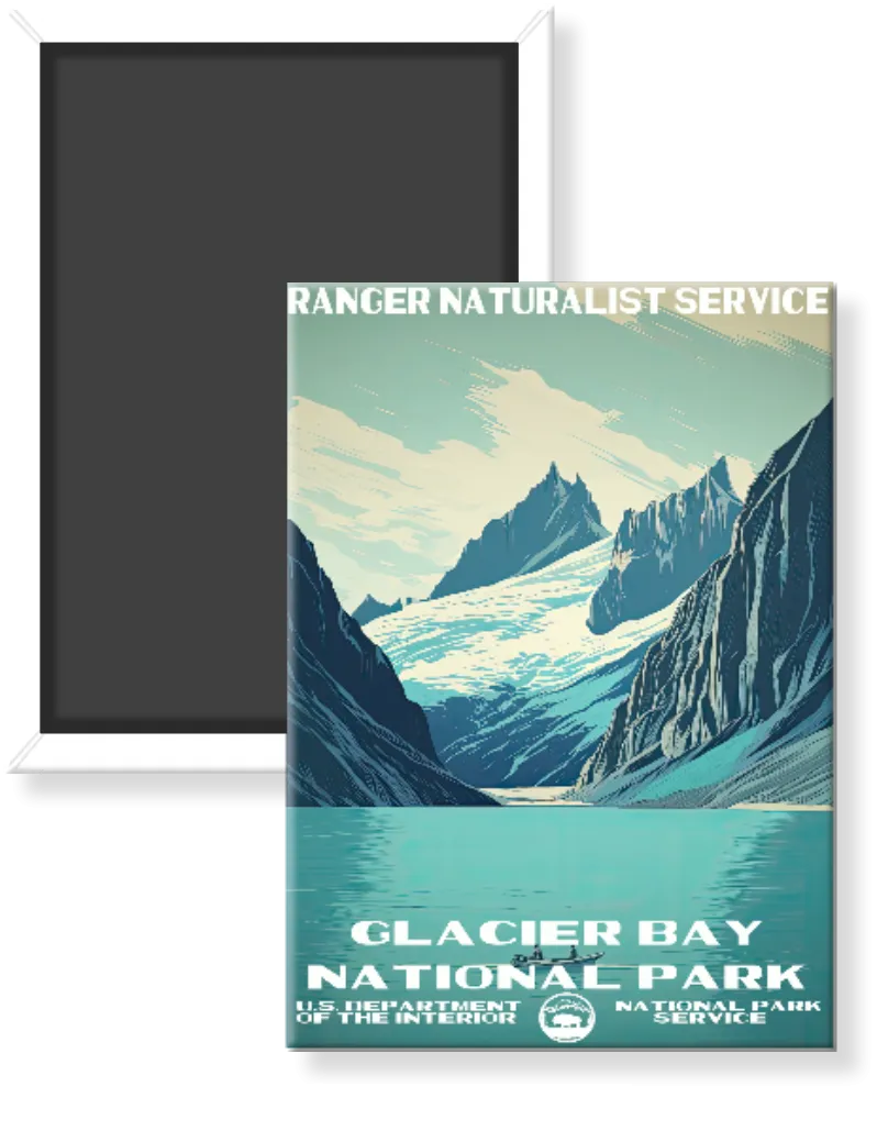 Glacier Bay National Park WPA Magnet