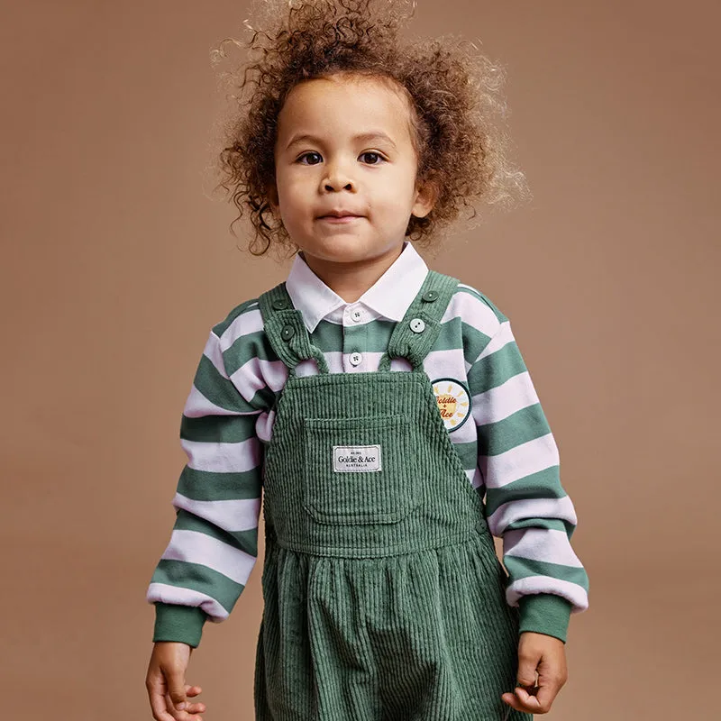 Goldie And Ace Sammy Corduroy Overalls - Alpine