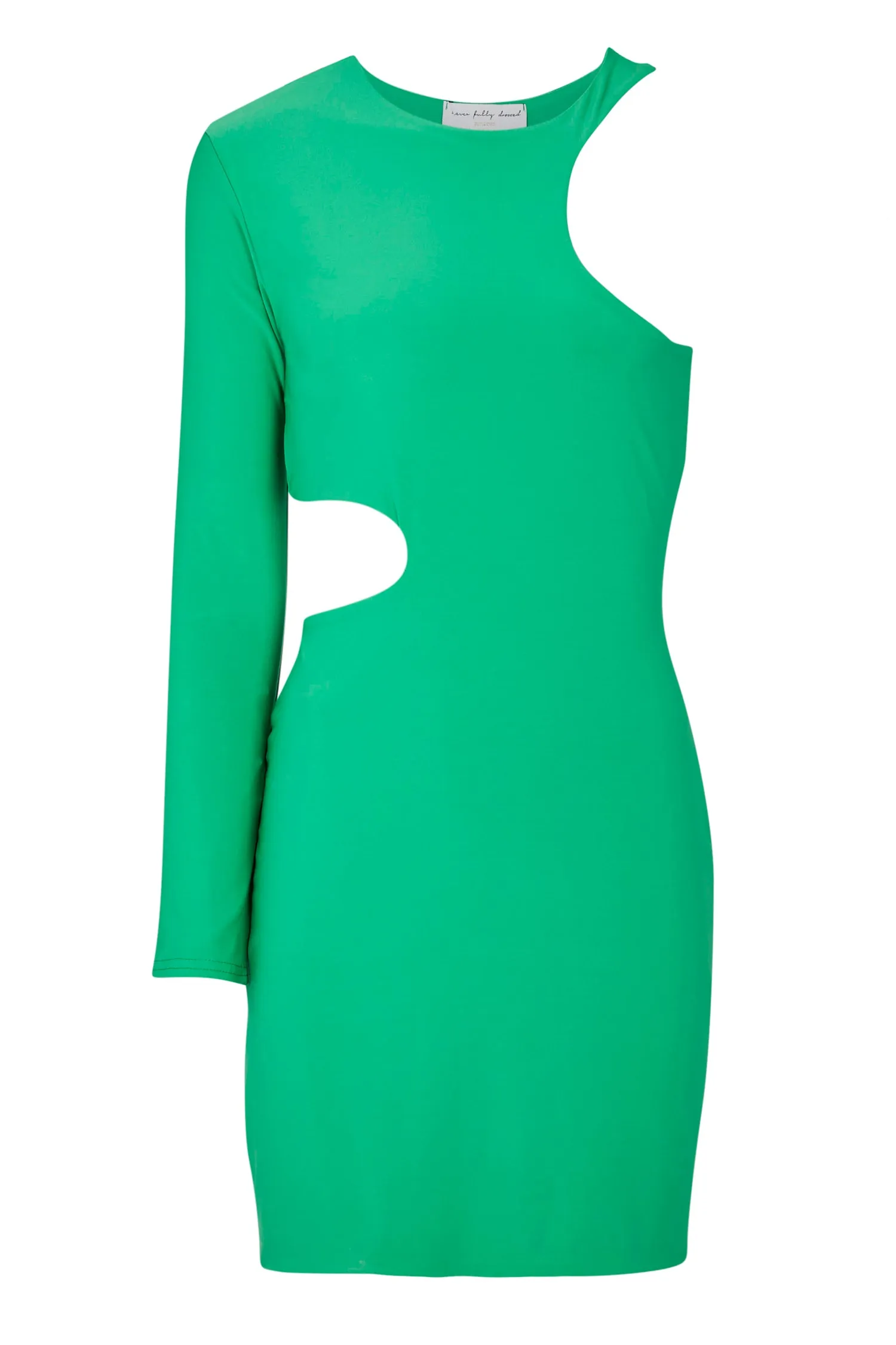 Green Mini Gigi Cut Out Dress