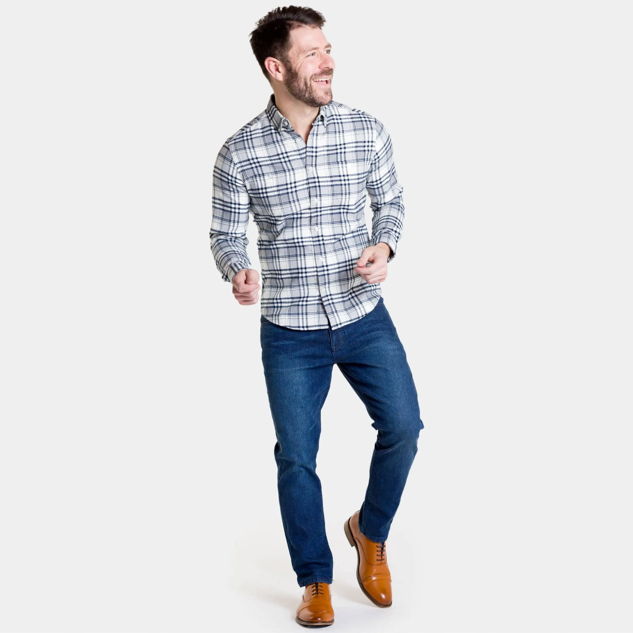 Highland Plaid Flannel Shirt