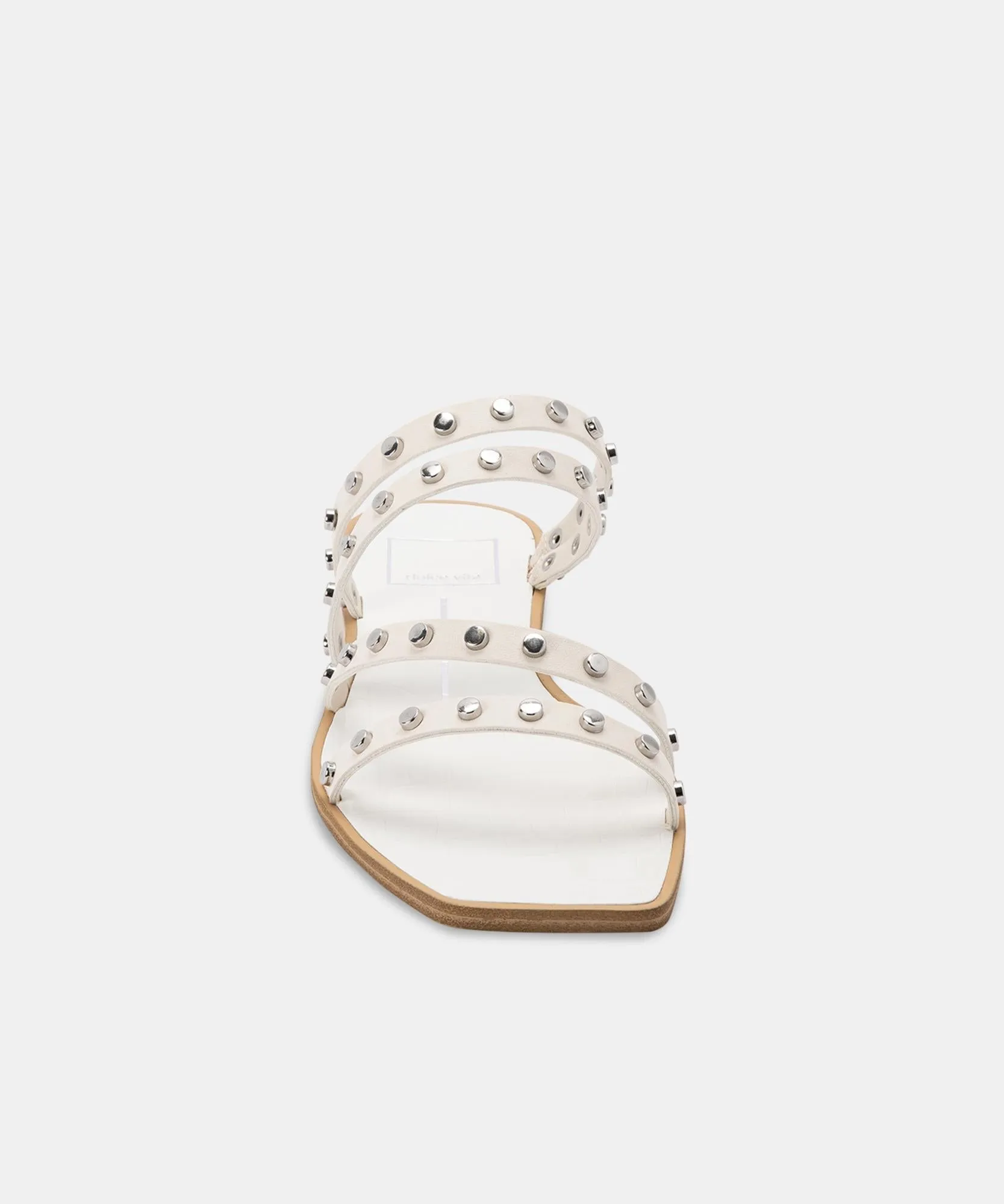 IZABEL STUDDED SANDALS OFF WHITE STELLA - re:vita