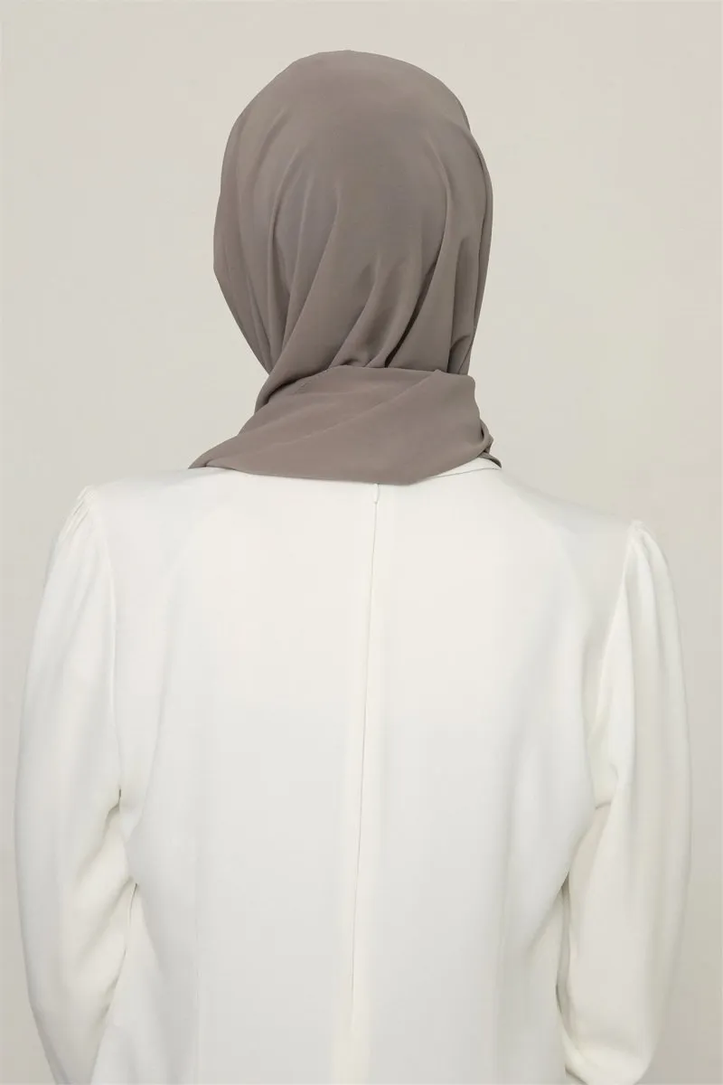 Karaca Crepe Lux Chiffon Hijab - Khaki