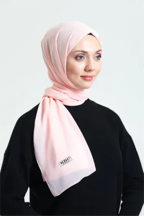 Karaca Crepe Lux Chiffon Hijab - Salmon