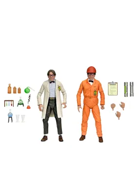 Lab Coat Professor Perry & Hazmat Suit Professor Perry - 7 Scale Action Figures - Teenage Mutant Ninja Turtles 2: The Secret of the Ooze - NECA Collectibles