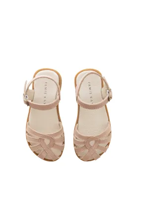 Leather Sandal - Blush