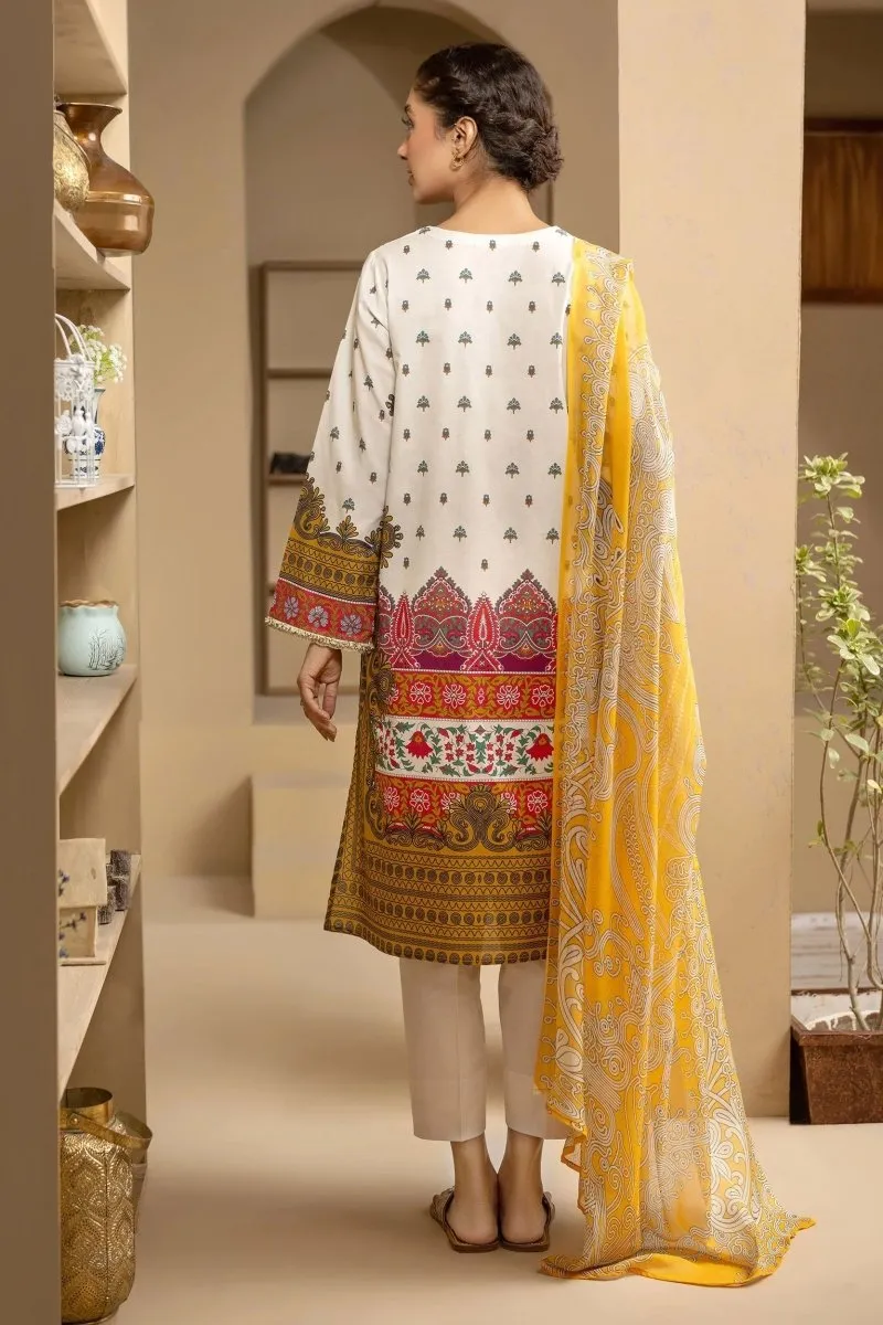 Limelight Embroidered Cambric Pakistani 3 Piece Suit LIM355