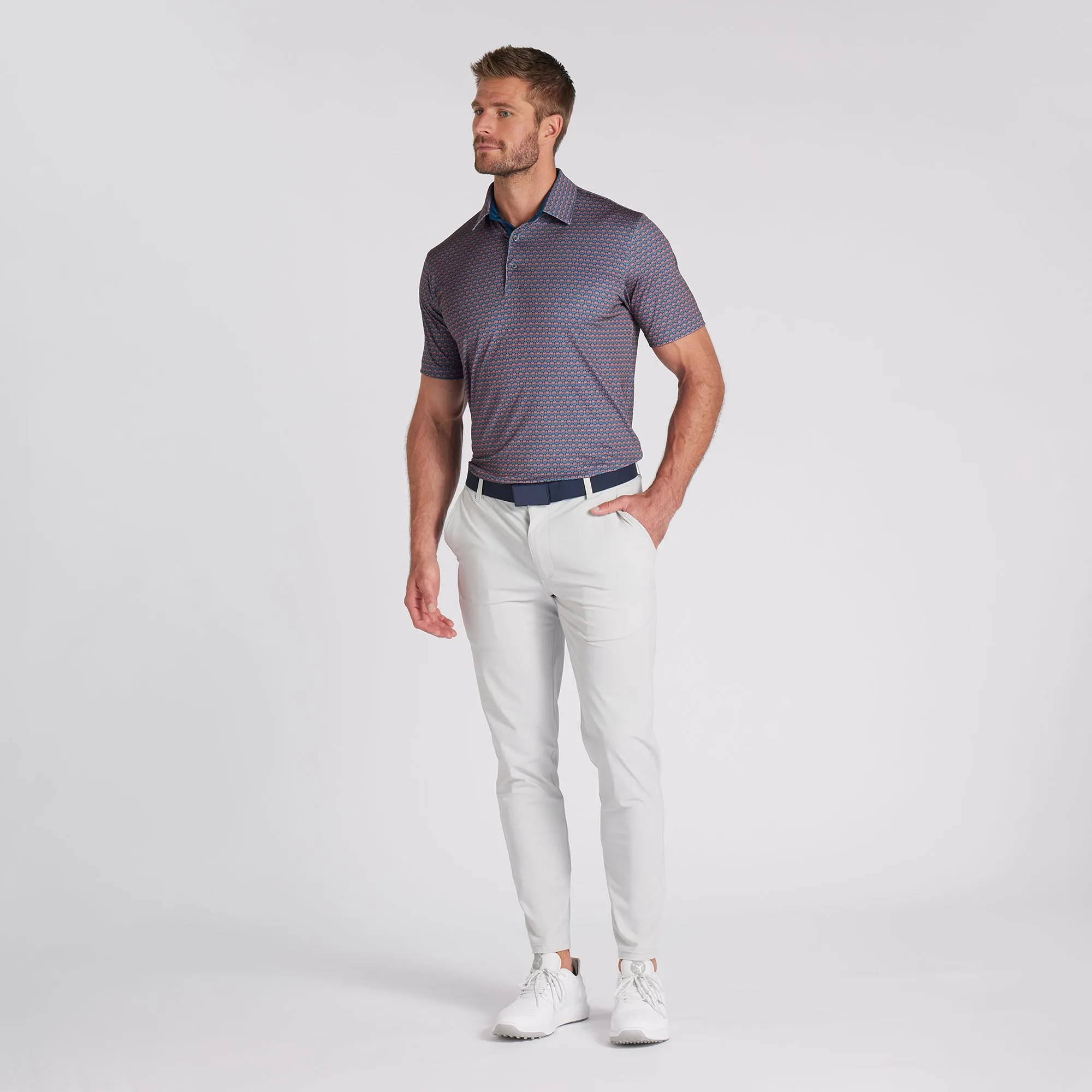 MATTR Palm Deco Golf Polo