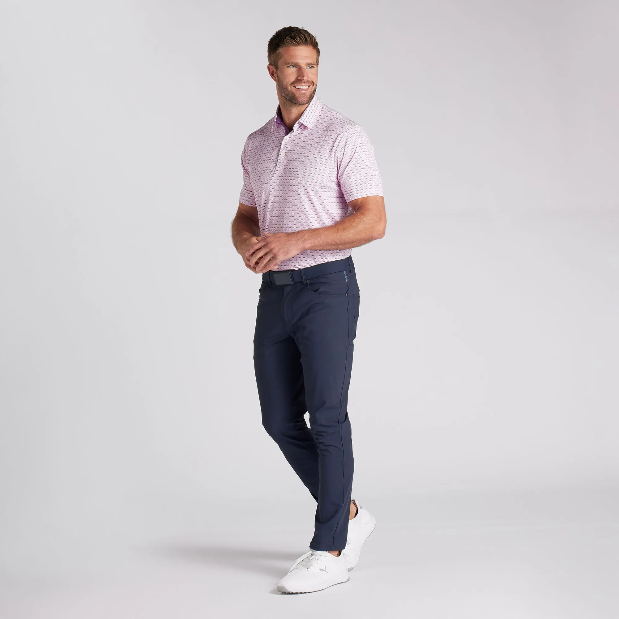 MATTR Palm Deco Golf Polo