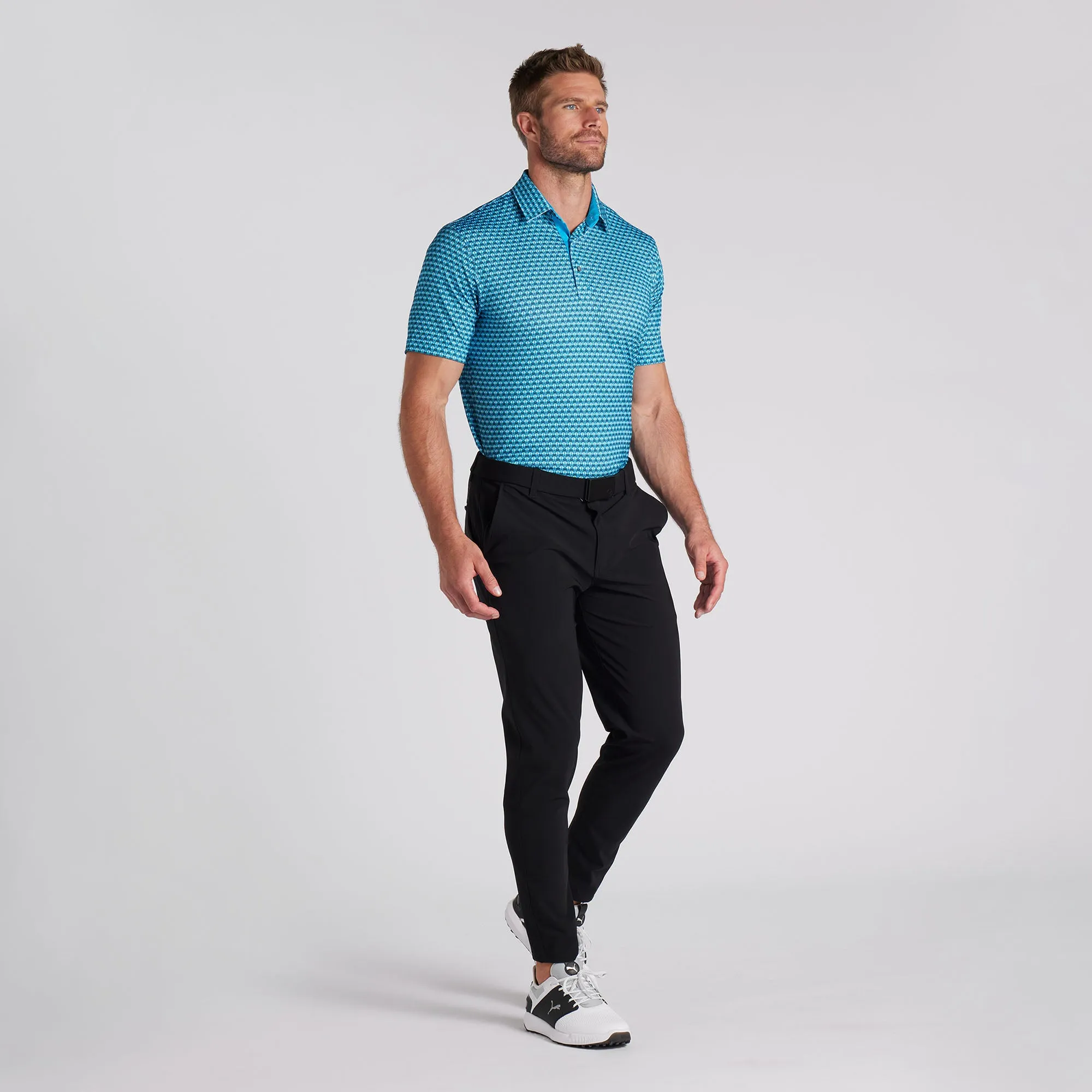 MATTR Palm Deco Golf Polo