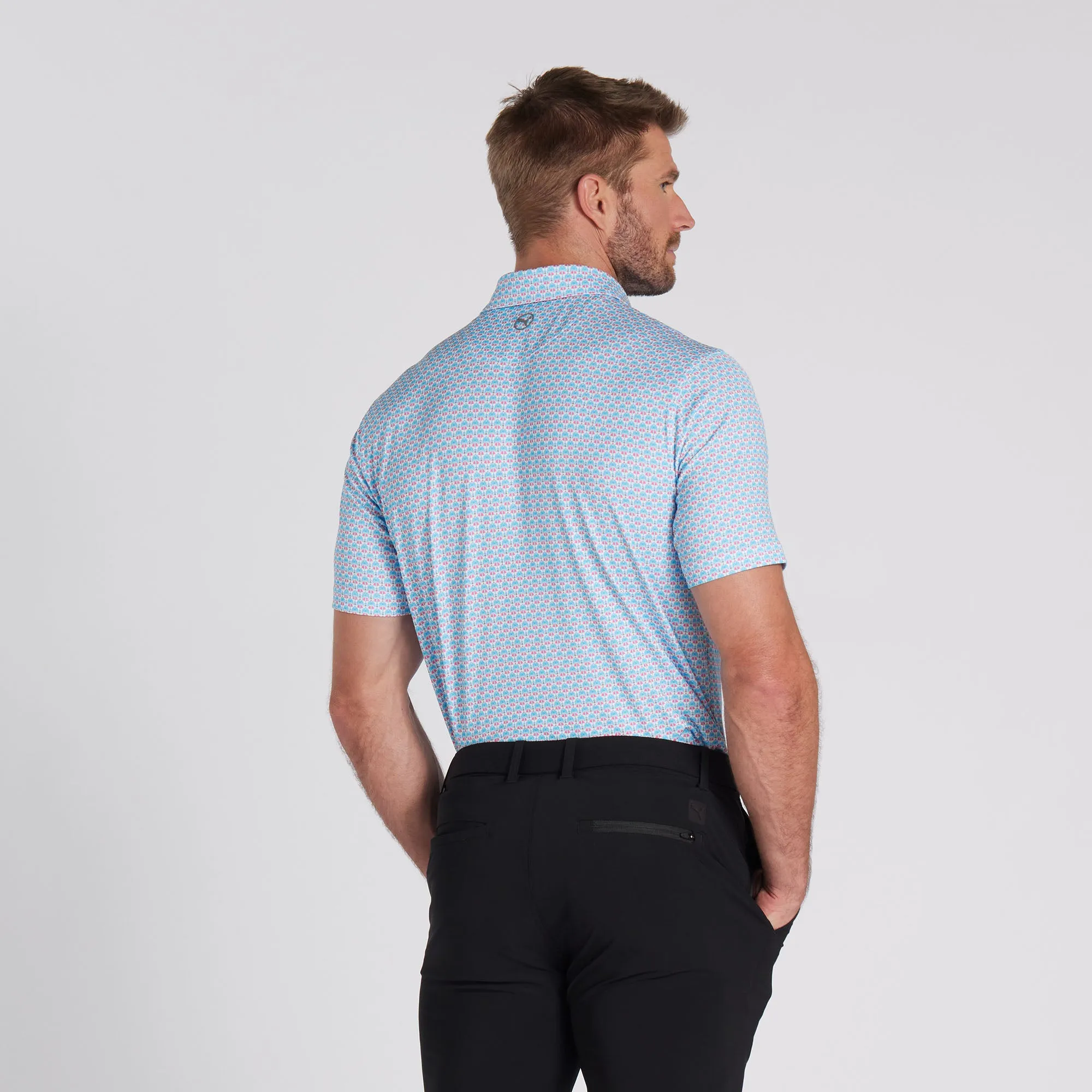 MATTR Palm Deco Golf Polo