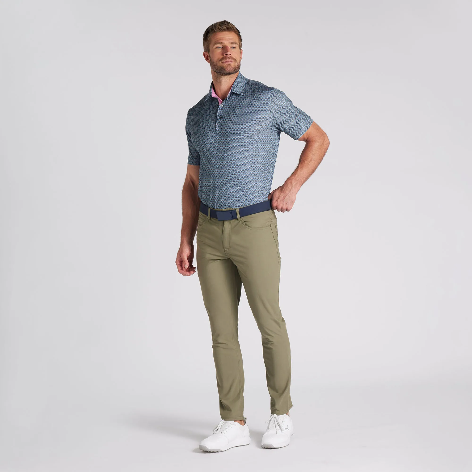 MATTR Palm Deco Golf Polo