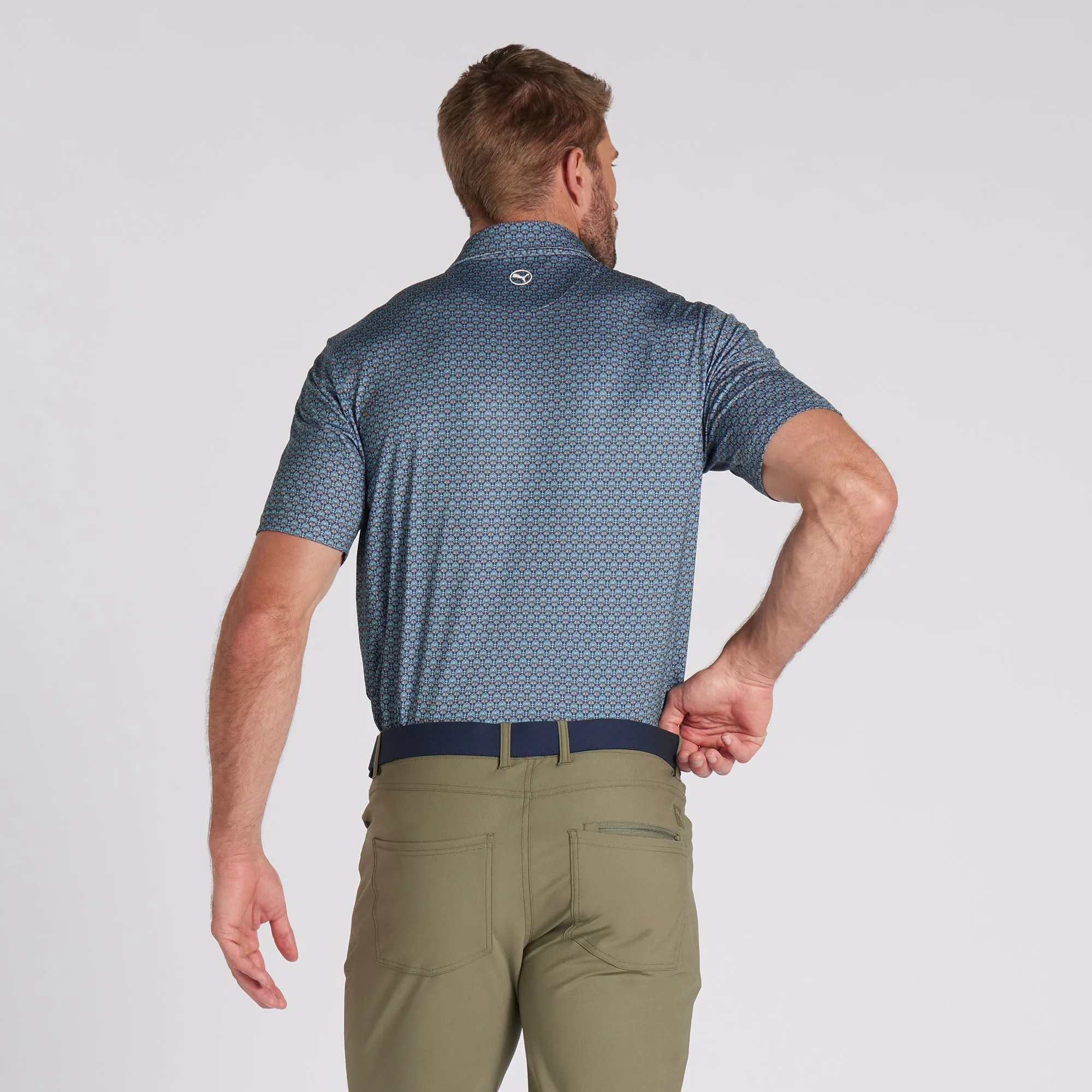 MATTR Palm Deco Golf Polo