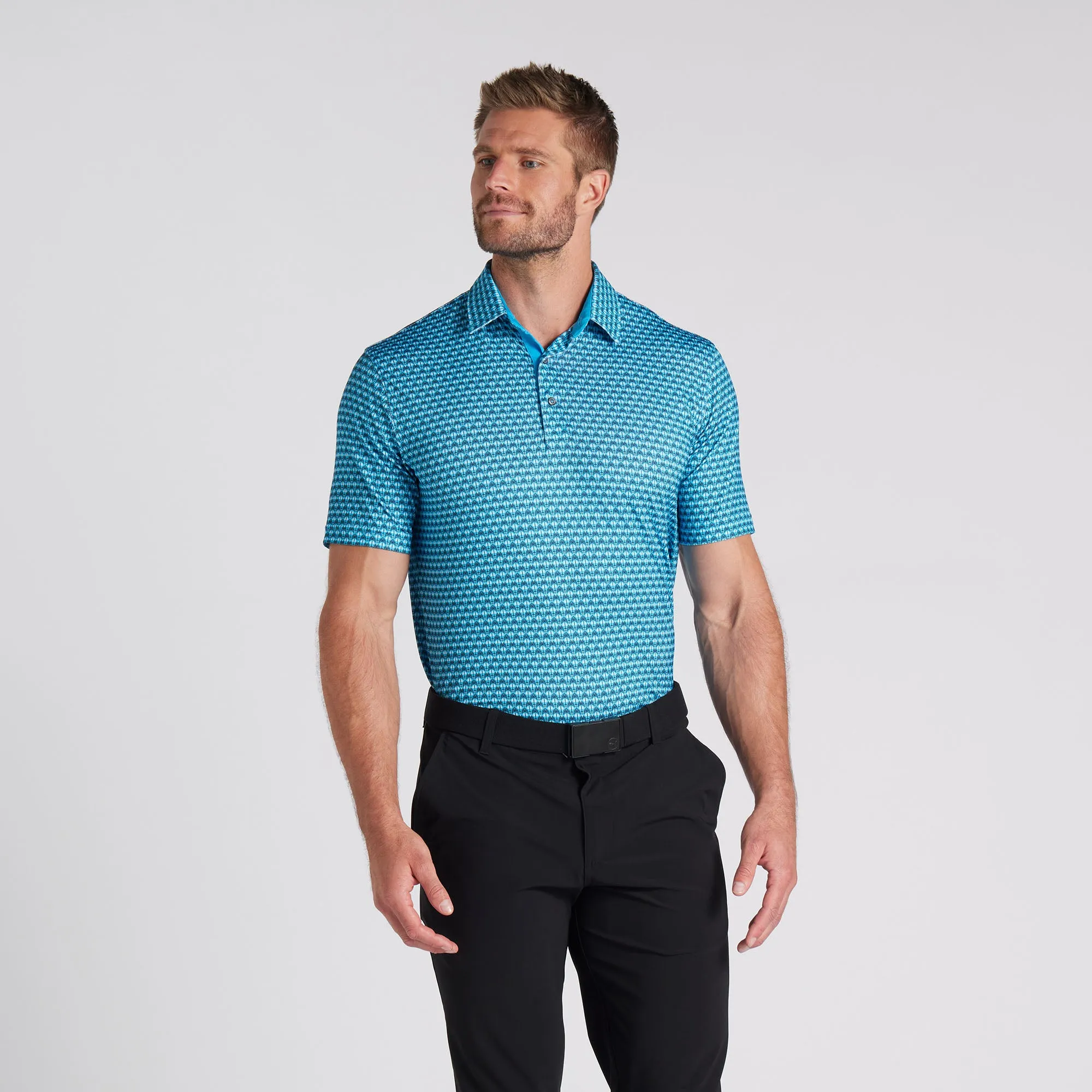 MATTR Palm Deco Golf Polo