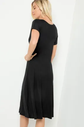 Maya Twist Knot Dress in PLUS Sizes