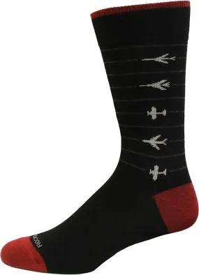 Men's Airplanes Dress Sock