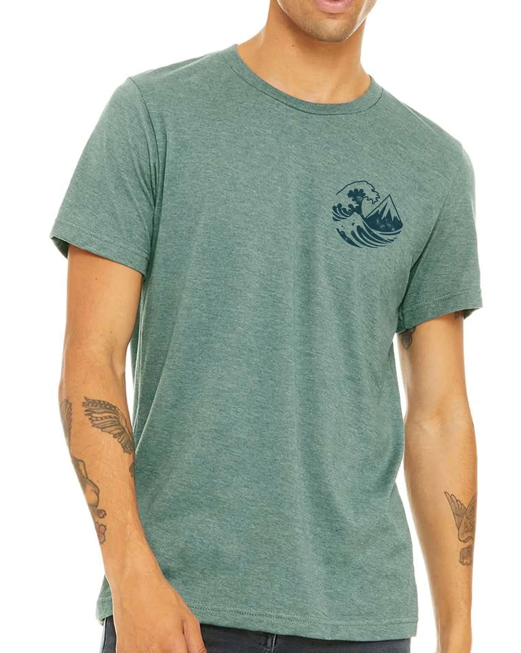 Men's Peak Surfing T-Shirt