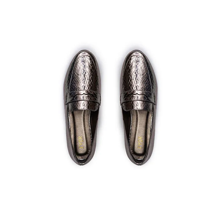 Metallic Flat Moccasin BWR 058