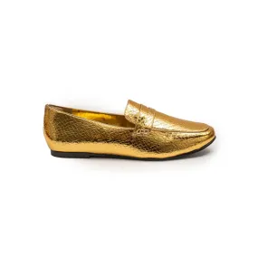 Metallic Flat Moccasin BWR 058