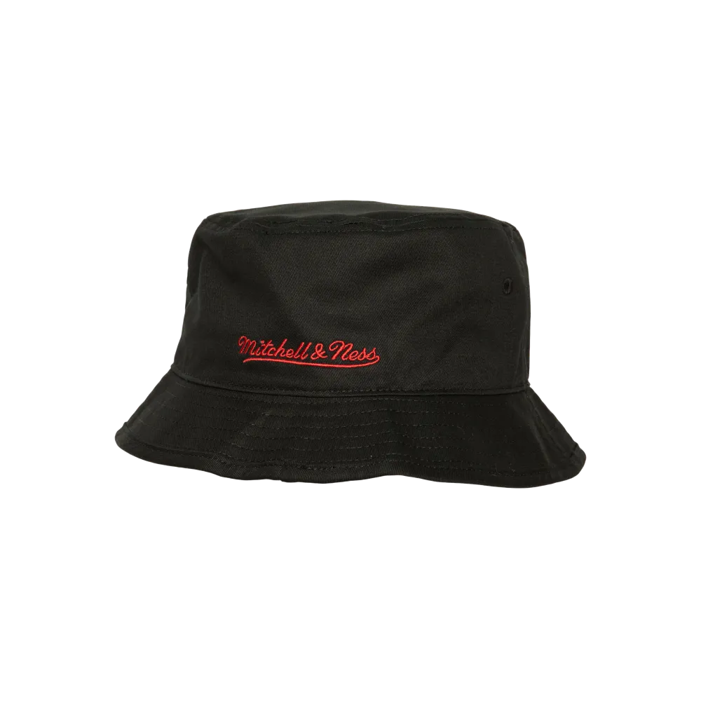 Miami HEAT Mitchell & Ness Logolap Bucket Hat