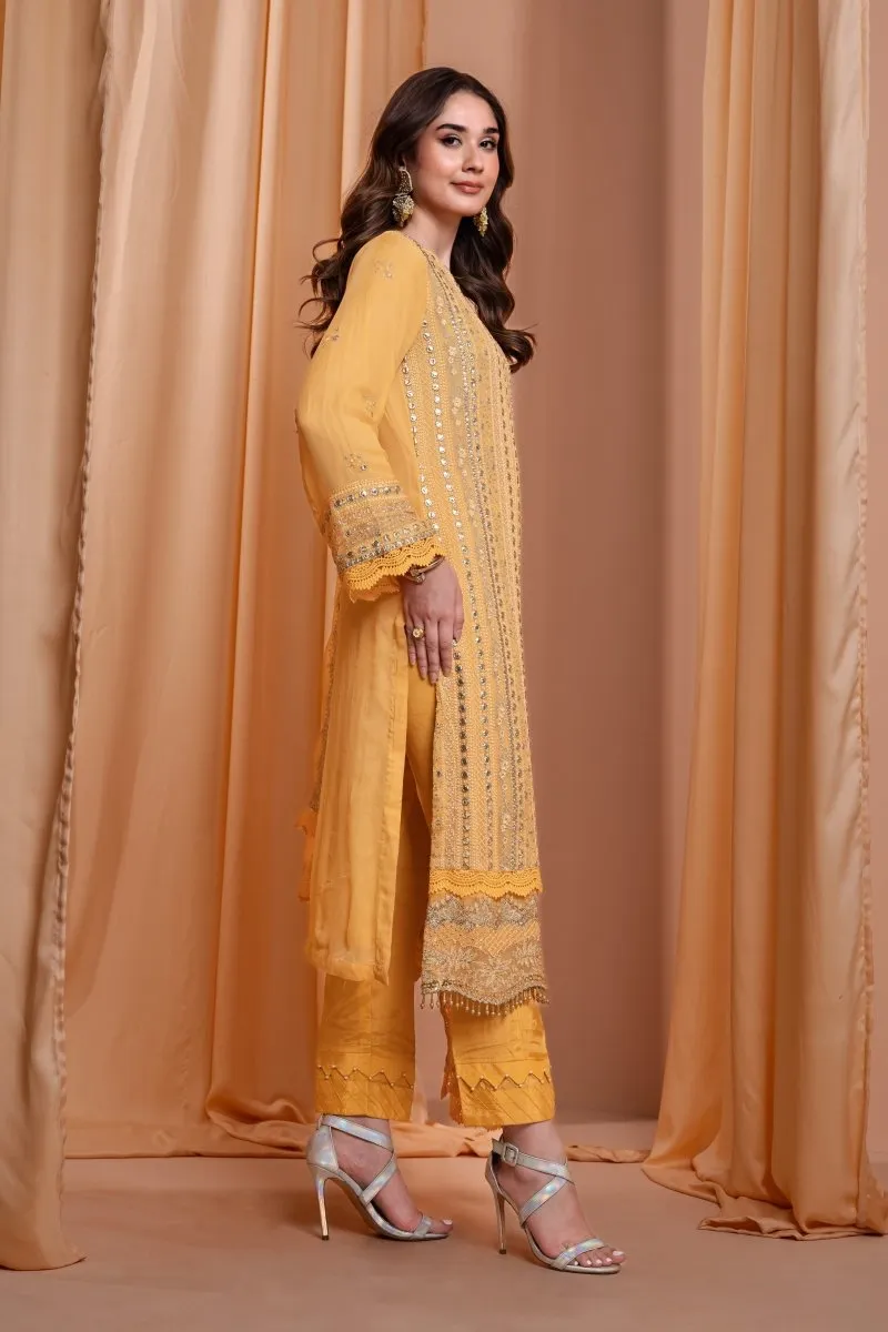 Mihrimah Festive Chiffon Pakistani Party Wear MIH65