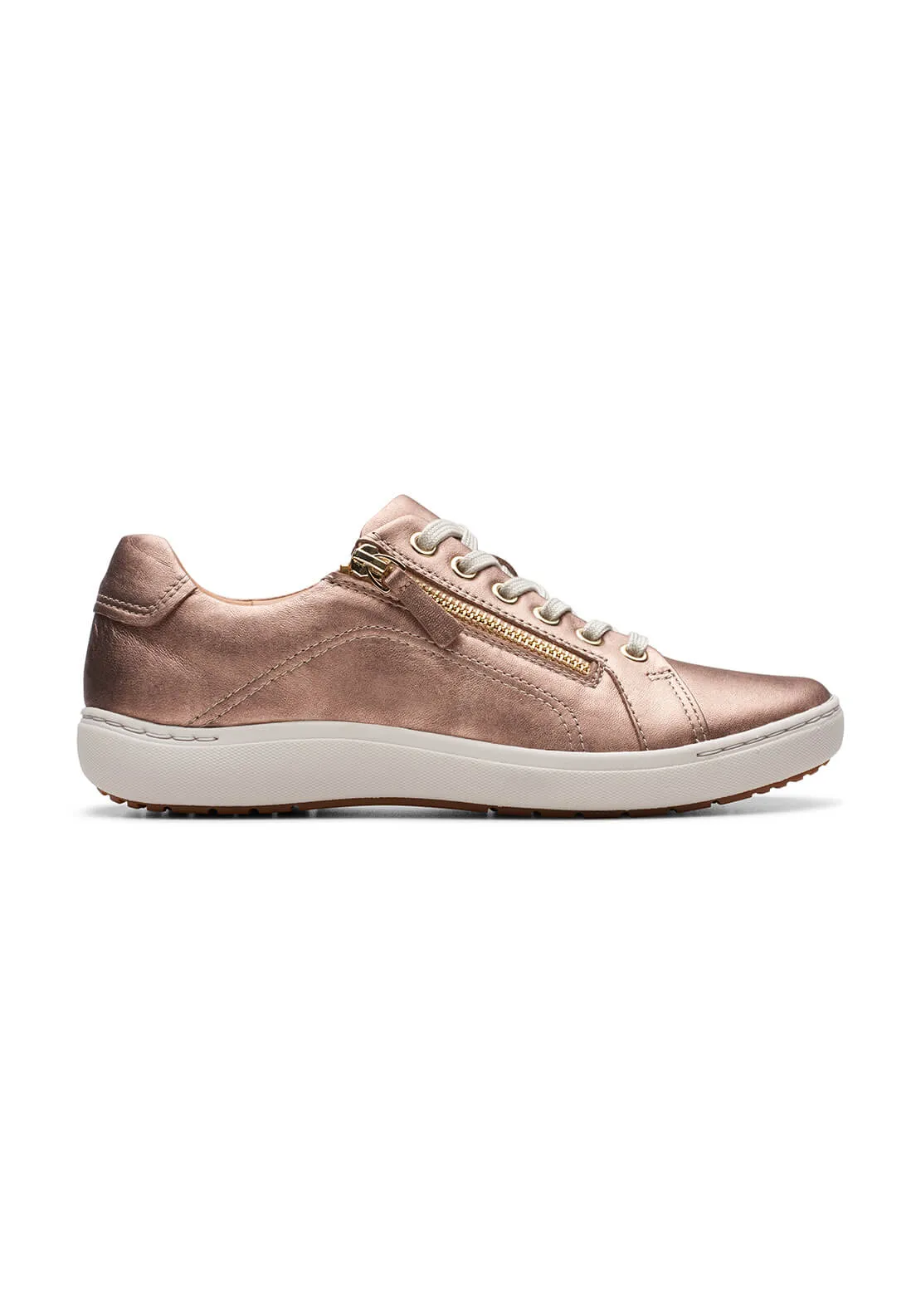 Nalle Lace Zip Trainer - Rose Gold